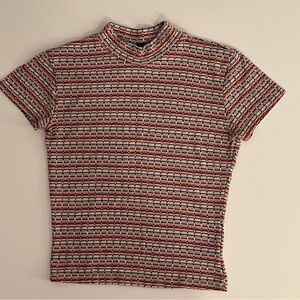 Kendall & Kylie Top (mock neck )